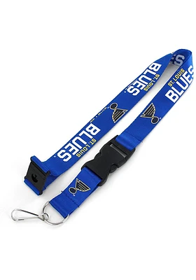 St Louis Blues Team Color Lanyard - Blue