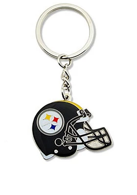 Pittsburgh Steelers Helmet Keychain - Black
