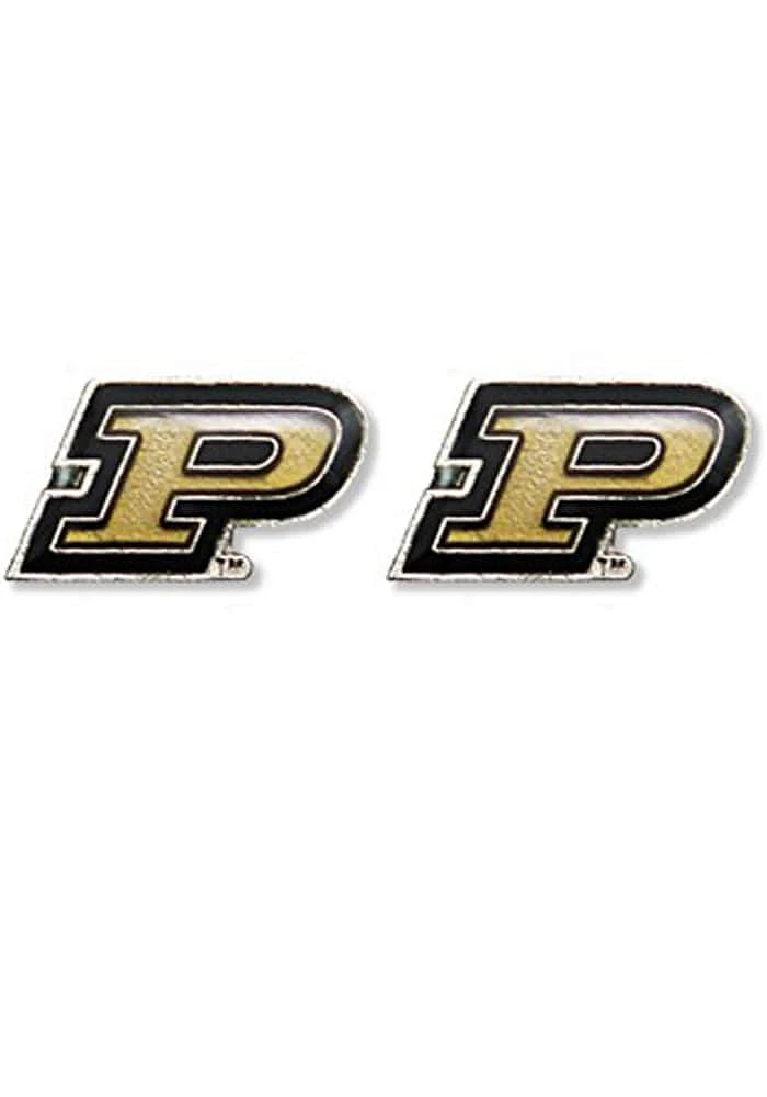 Purdue Boilermakers Logo Post Womens Earrings
