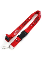 Chicago Bulls Team Logo Lanyard - Red