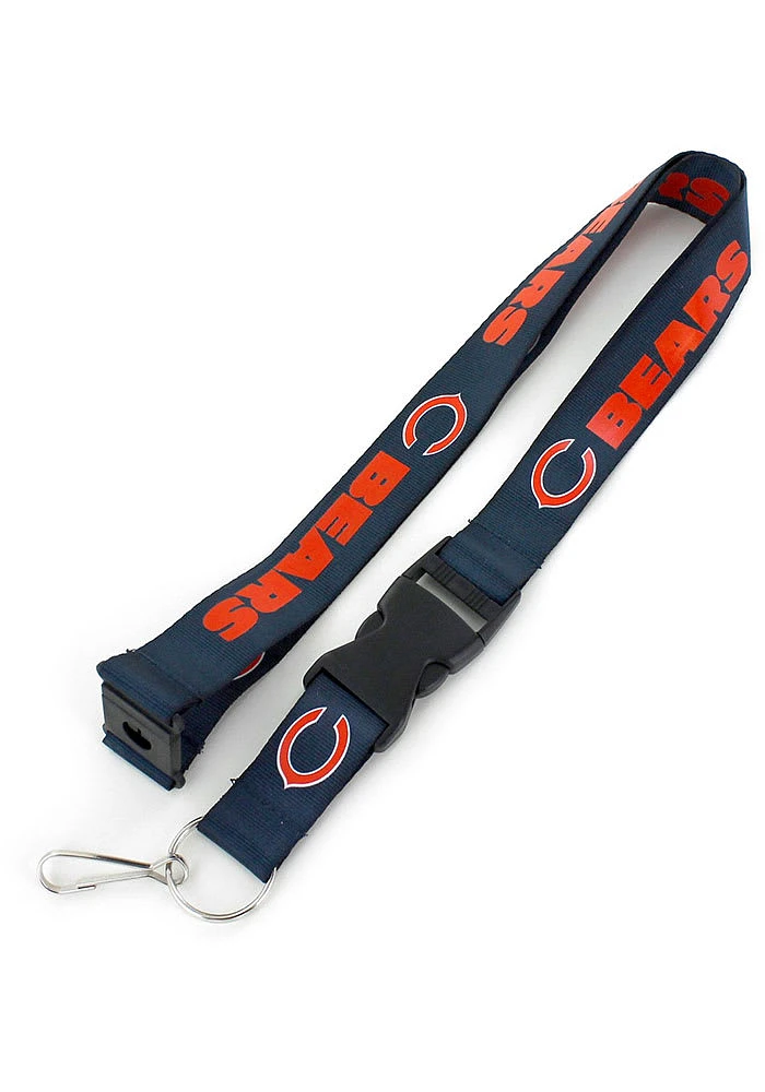 Chicago Bears Team Logo Lanyard