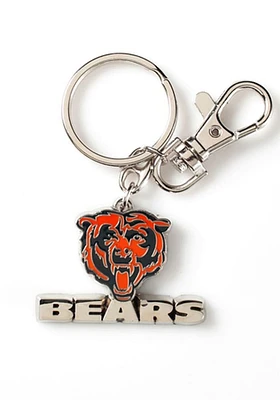 Chicago Bears Heavyweight Keychain - Silver