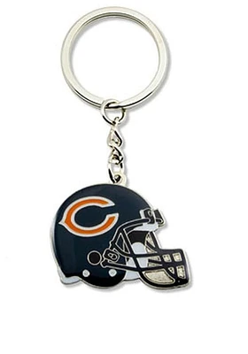 Chicago Bears Helmet Keychain - Navy Blue