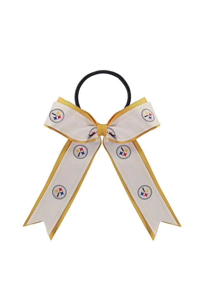 Pittsburgh Steelers Bow Kids Hair Ribbons
