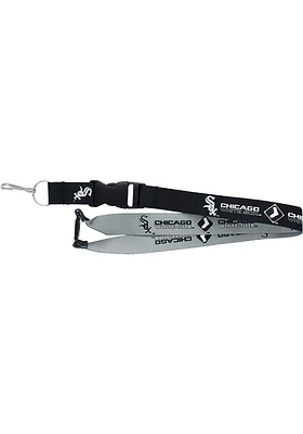 Chicago White Sox Reversible Lanyard - Black