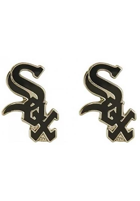 Chicago White Sox Logo Post Womens Earrings