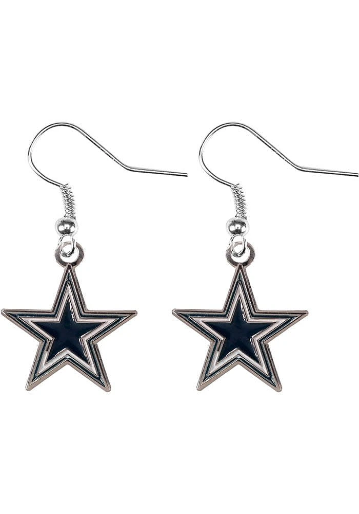 Dallas Cowboys Dangle Logo Womens Earrings
