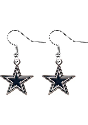 Dallas Cowboys Dangle Logo Womens Earrings