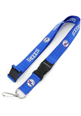 Philadelphia 76ers Team Logo Lanyard - Blue