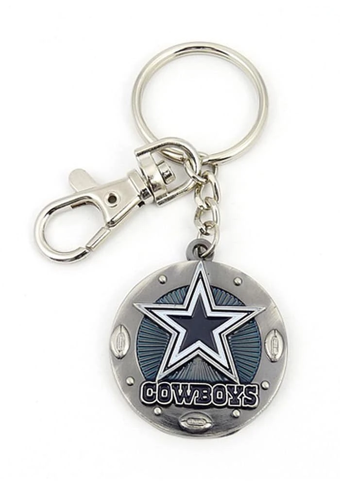 Dallas Cowboys Impact Keychain - Navy Blue