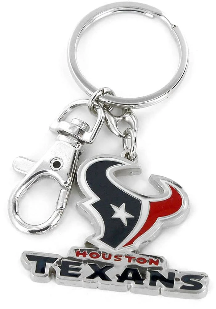 Houston Texans Heavyweight Keychain - Navy Blue