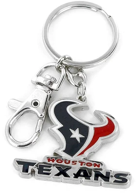 Houston Texans Heavyweight Keychain - Navy Blue