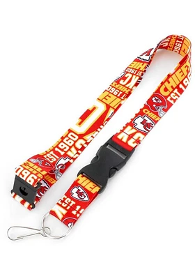 Kansas City Chiefs Dynamic Lanyard - Red