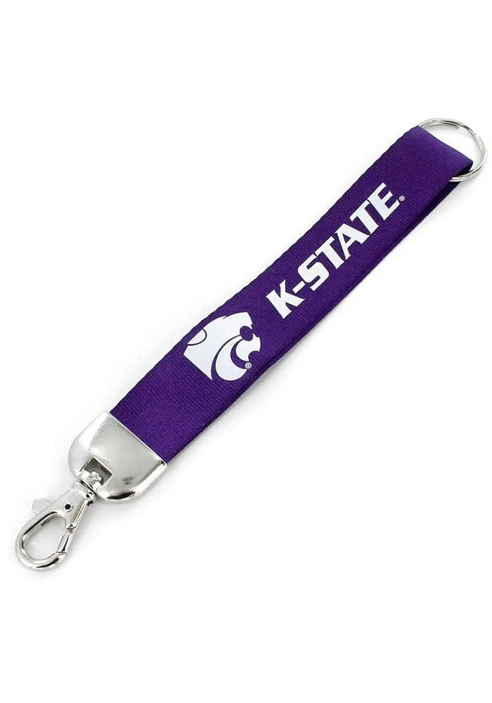 K-State Wildcats Deluxe Keychain - Purple