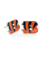 Cincinnati Bengals Logo Post Womens Earrings