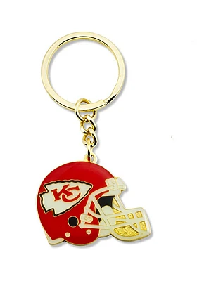 Kansas City Chiefs Helmet Keychain - Red