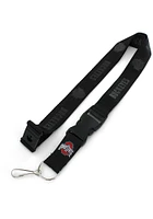Ohio State Buckeyes Black Design Lanyard
