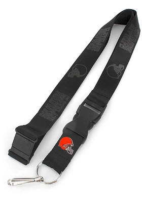 Cleveland Browns Black Lanyard - Black