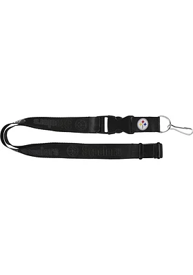 Pittsburgh Steelers Black Lanyard - Black