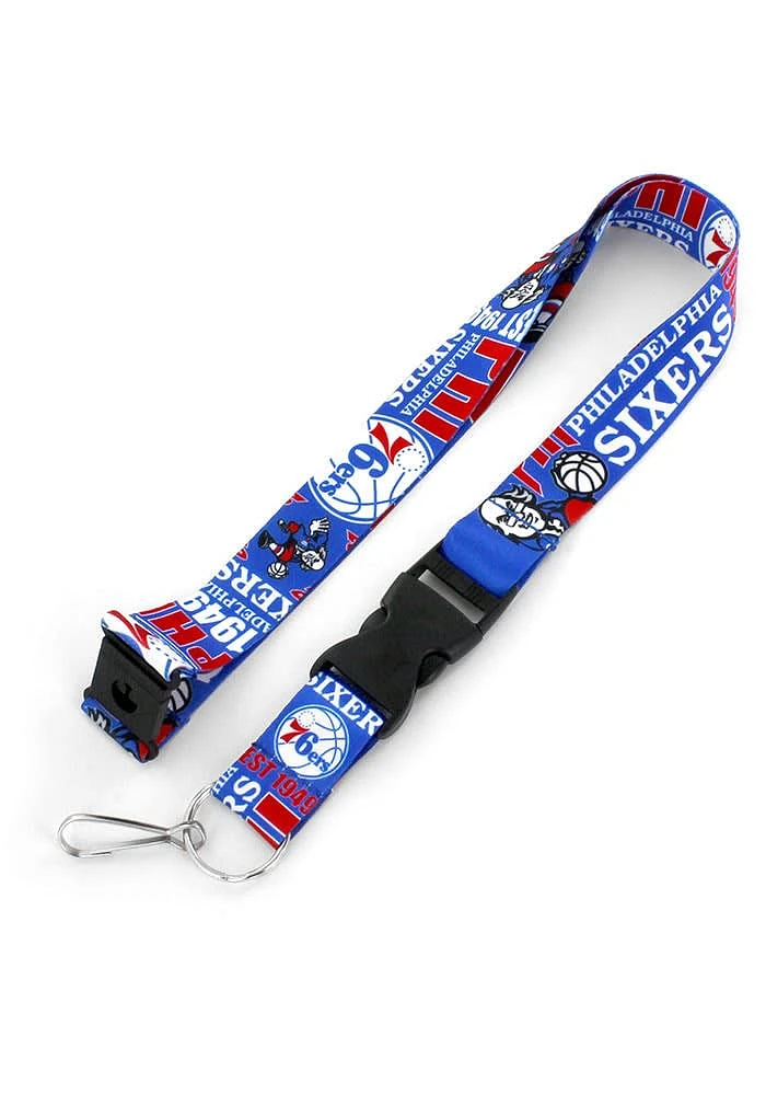 Philadelphia 76ers Dynamic Lanyard - Blue