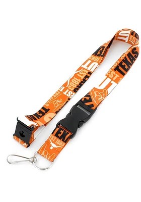 Texas Longhorns Dynamic Lanyard - Burnt Orange