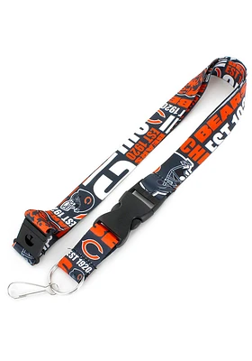 Chicago Bears Dynamic Lanyard - Navy Blue