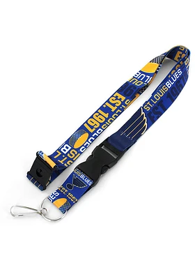 St Louis Blues Dynamic Lanyard - Blue