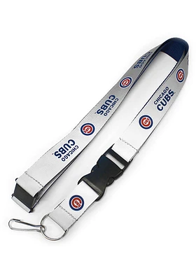 Chicago Cubs Reflective Lanyard - Blue