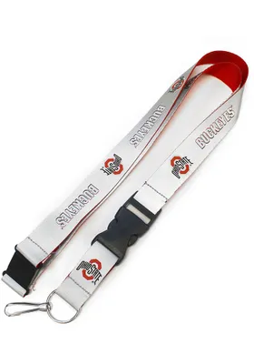 Ohio State Buckeyes Reflective Lanyard - Red