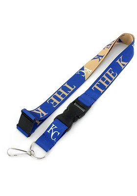 Kansas City Royals Slogan Lanyard - Blue