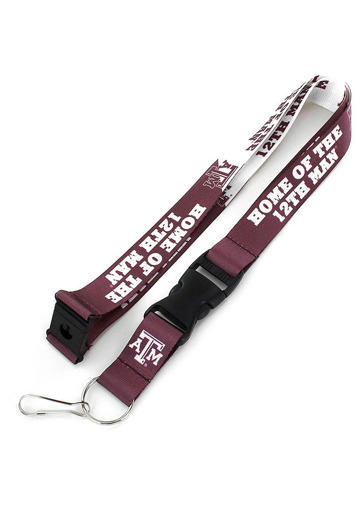 Texas A&M Aggies Slogan Lanyard - Red