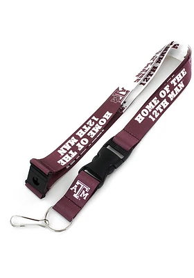Texas A&M Aggies Slogan Lanyard - Red