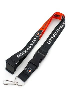 Philadelphia Flyers Slogan Lanyard - Orange
