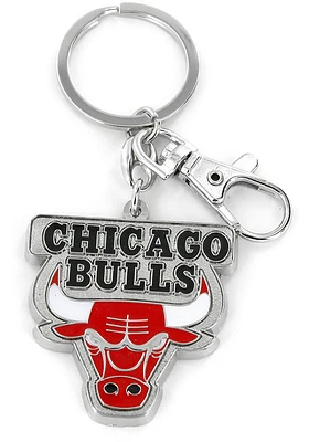 Chicago Bulls Heavyweight Keychain - Red