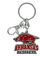 Arkansas Razorbacks Heavyweight Keychain - Red