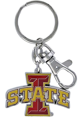 Iowa State Cyclones Heavyweight Keychain - Red