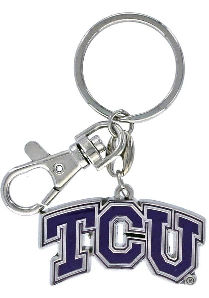 TCU Horned Frogs Heavyweight Keychain - Purple