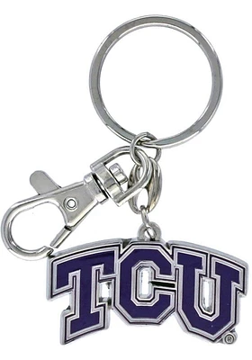 TCU Horned Frogs Heavyweight Keychain - Purple