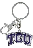 TCU Horned Frogs Heavyweight Keychain - Purple