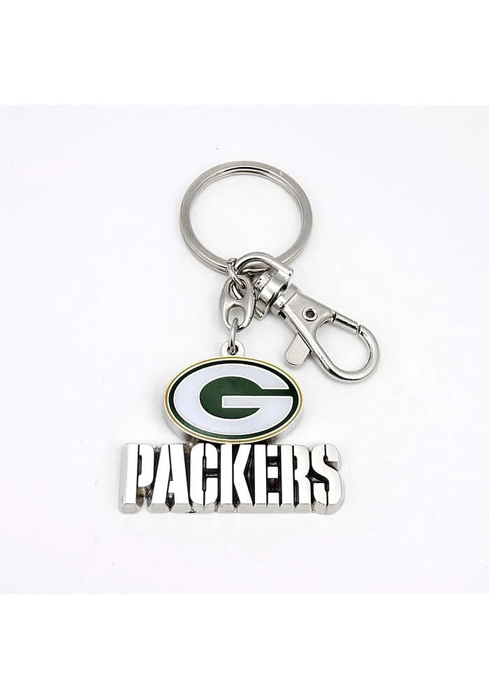 Green Bay Packers Heavyweight Keychain - Green