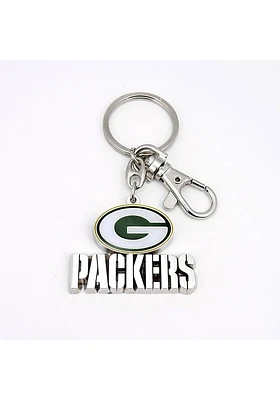 Green Bay Packers Heavyweight Keychain - Green