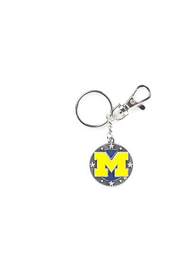 Michigan Wolverines Impact Keychain - Blue