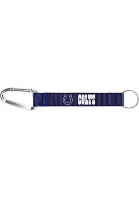 Indianapolis Colts Carabiner Lanyard Keychain - Blue