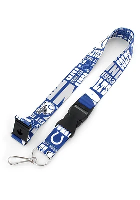 Indianapolis Colts Dynamic Lanyard - Blue