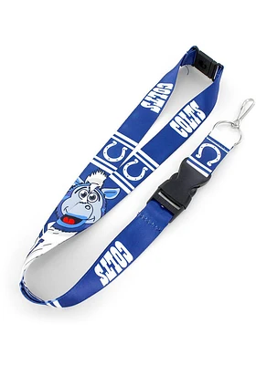 Indianapolis Colts Mascot Lanyard - Blue