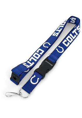 Indianapolis Colts Team Logo Design Lanyard - Blue