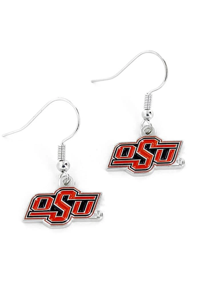 Oklahoma State Cowboys Dangler Womens Earrings