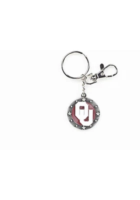 Oklahoma Sooners Impact Keychain - Red