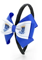 Kansas City Royals 2 Tone Bow Youth Headband