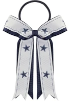 Dallas Cowboys Bow Ponytail Holder Kids Hair Ribbons